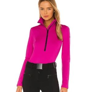 Goldbergh Ski Baselayer Serena Wow Pink Pully Top